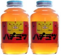 奈良県 田中養蜂場 国産純粋 蜂蜜 2400g が 2本で送料・代引手数料が無料