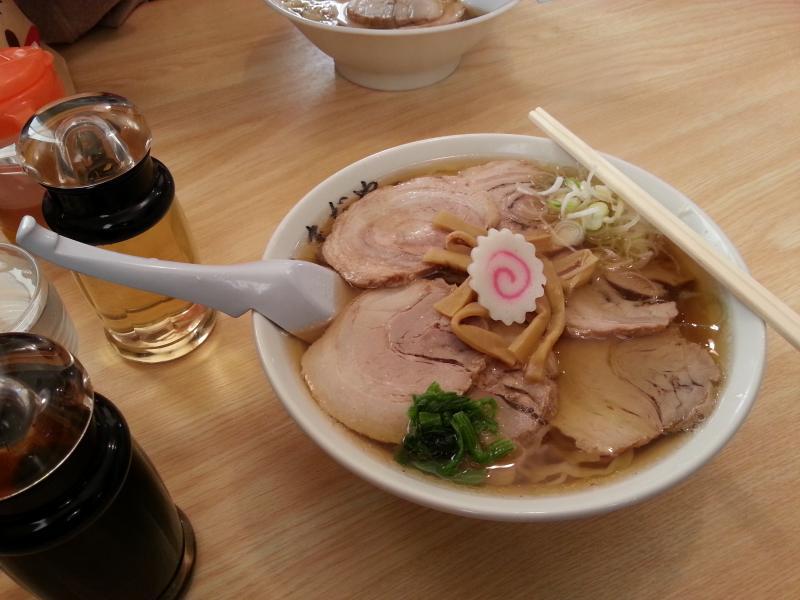 チャーシュー麺と餃子投稿写真